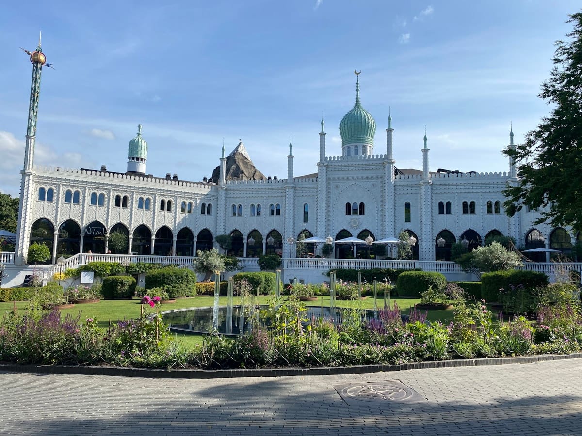 덴마크 코펜하겐의 티볼리 가든 놀이공원