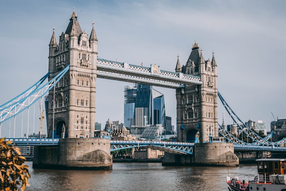 Tower Bridge Londen bestemming voor Deense reizigers