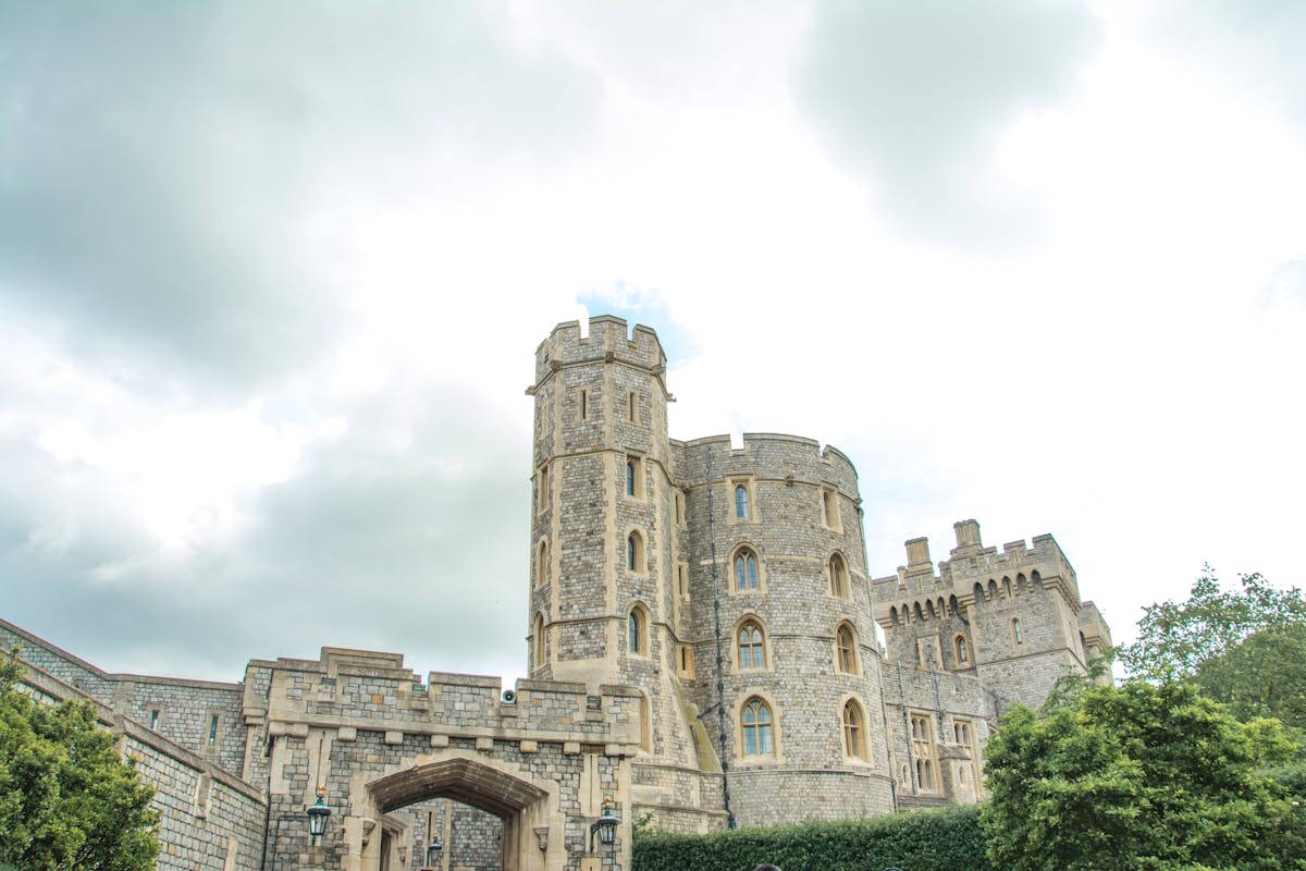 Windsor Castle historic architecture as a popular day trip from London