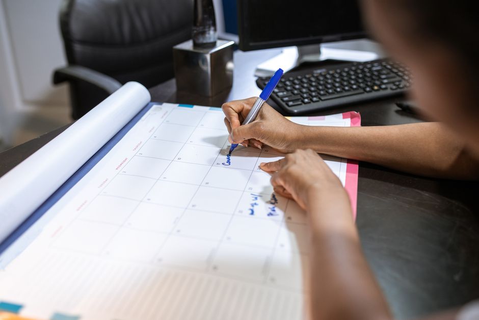 Calendar showing UK ETA two-year validity period