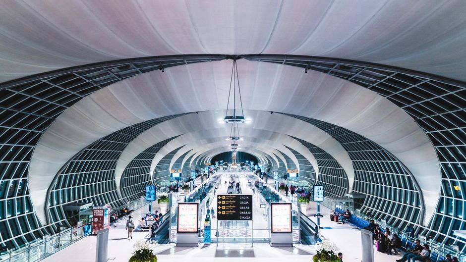 Transit passengers who need a UK ETA between flights