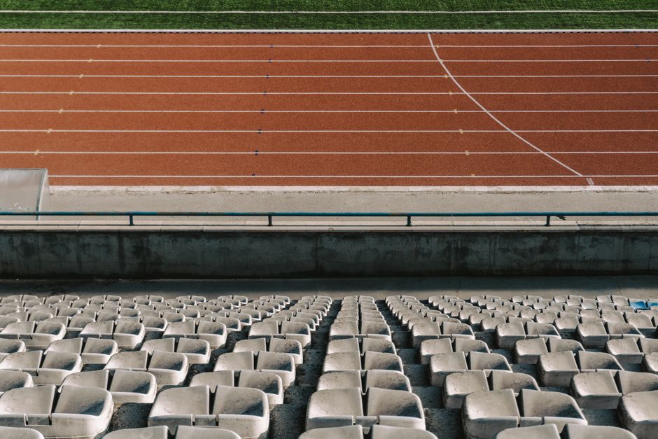 Athletics running track where Commonwealth Games 2026 track events take place