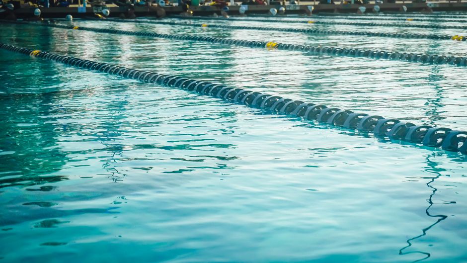 Competition swimming pool lanes hosting Commonwealth Games 2026 swimming events