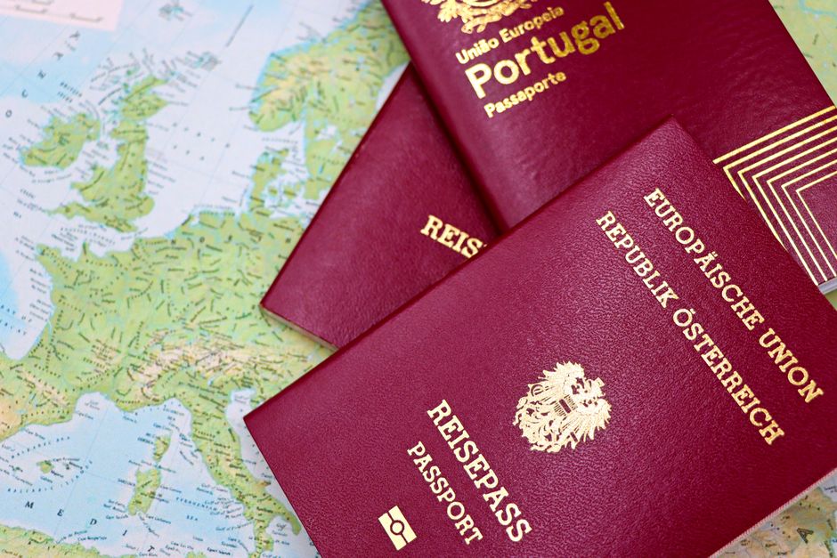 British and Irish passports, representing groups exempt from the UK ETA